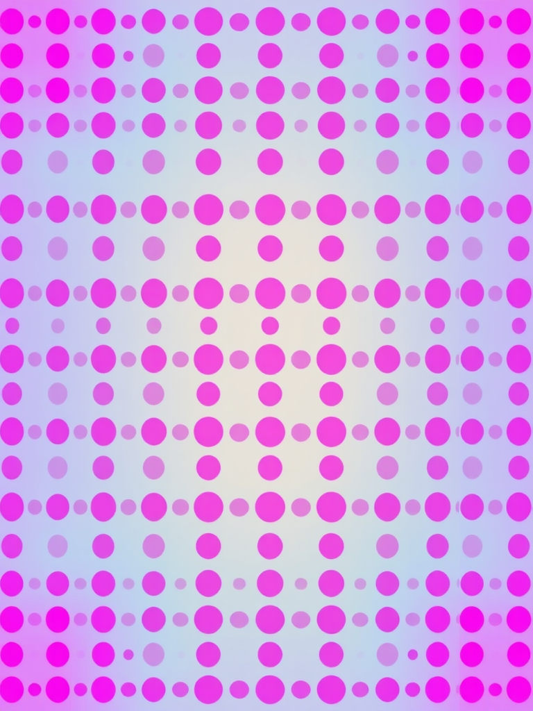 Generate a vibrant gradient pattern with small rounded squares in shades of purple and pink, focusing on a smooth transition between colors, using a high-resolution camera at ISO 200, f/8 aperture, and 50mm lens in portrait mode to enhance image clarity and detail.