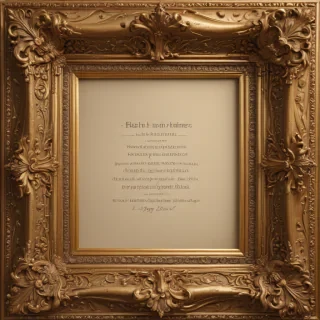 birthday frame
