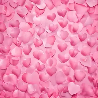 pink hearts background