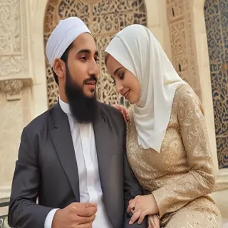 muslim couple