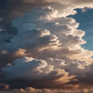 clouds no background