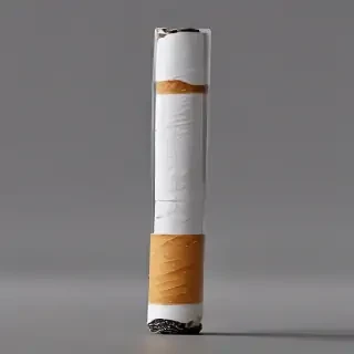 transparent cigarette