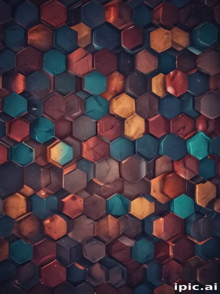 hexagon pattern png