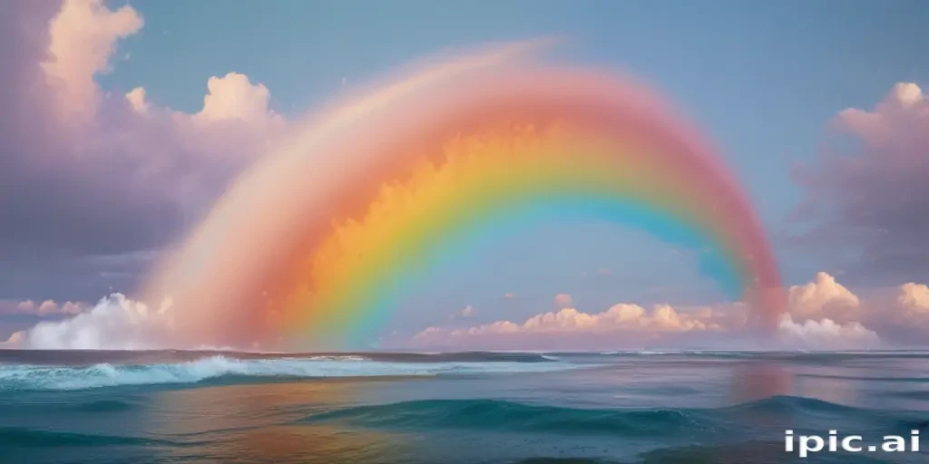 rainbow pastel