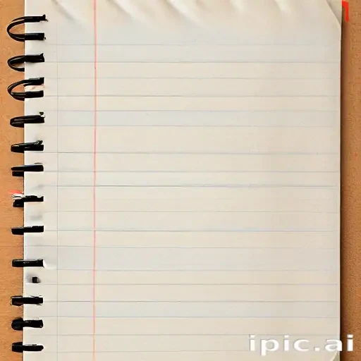 notebook page background