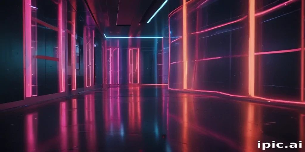 neon background aesthetic