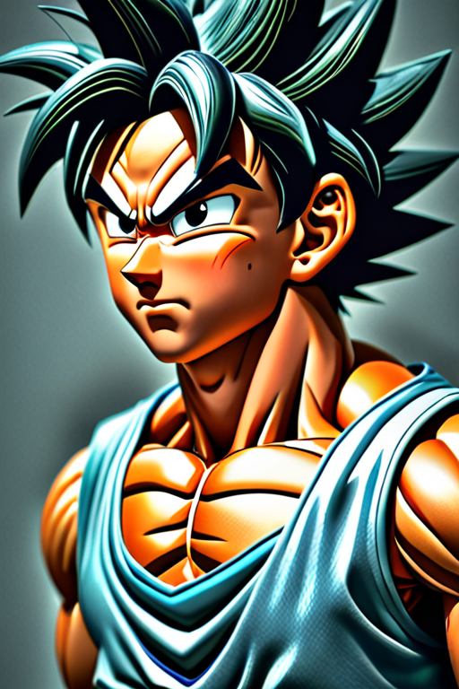 Free Ai Image Generator - High Quality and 100% Unique Images -  — Goku  SSJ1 Hyper realistic