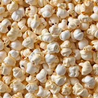 transparent popcorn