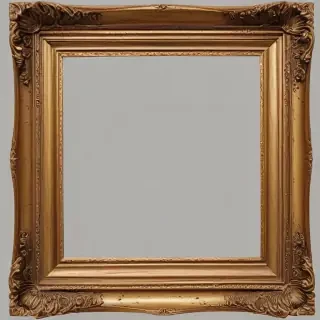 wooden picture frame png