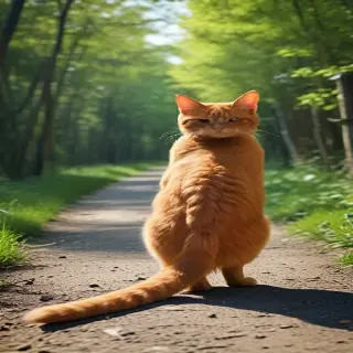 red cat