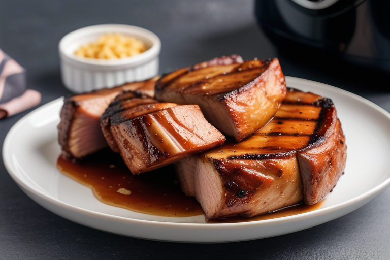 barbeque pork chops in air fryer