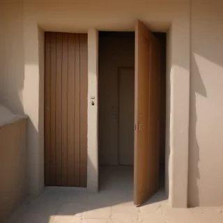 opening door png