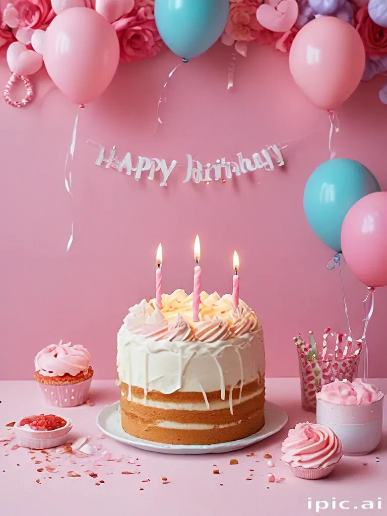 aesthetic birthday wallpaper