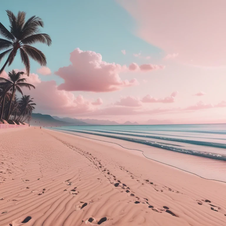 aesthetic beach background