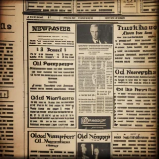 old newspaper texture