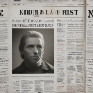 newspaper transparent