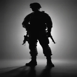 soldier silhouette png