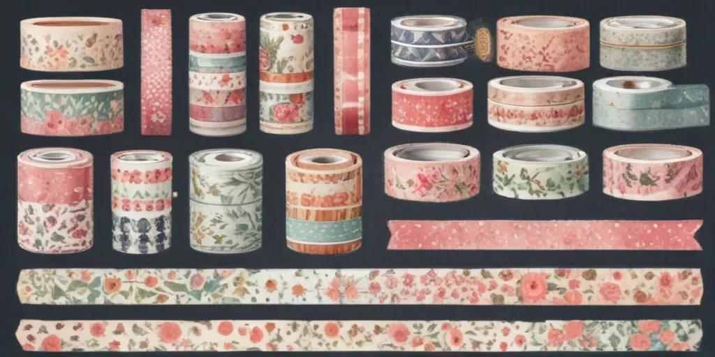 washi tape clipart