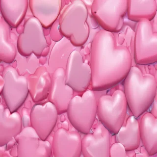 pink hearts background