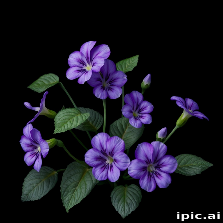 violets png