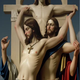 christ on the cross image