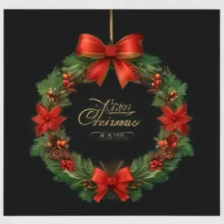 merry christmas clipart transparent background