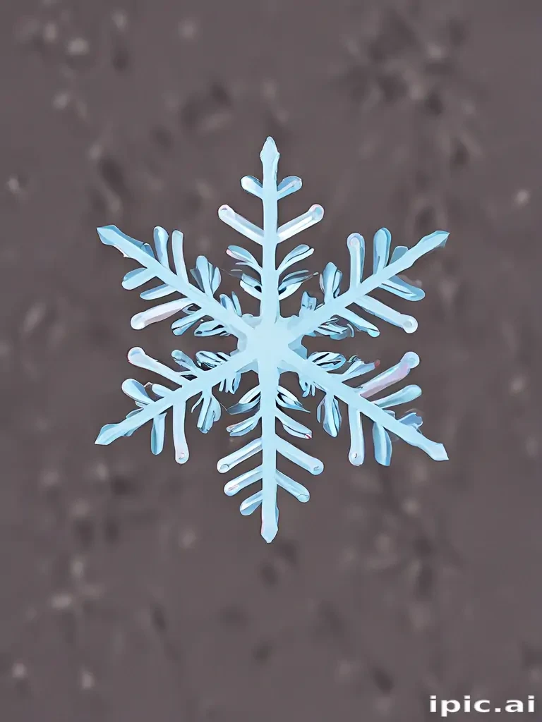 snowflake clipart transparent background