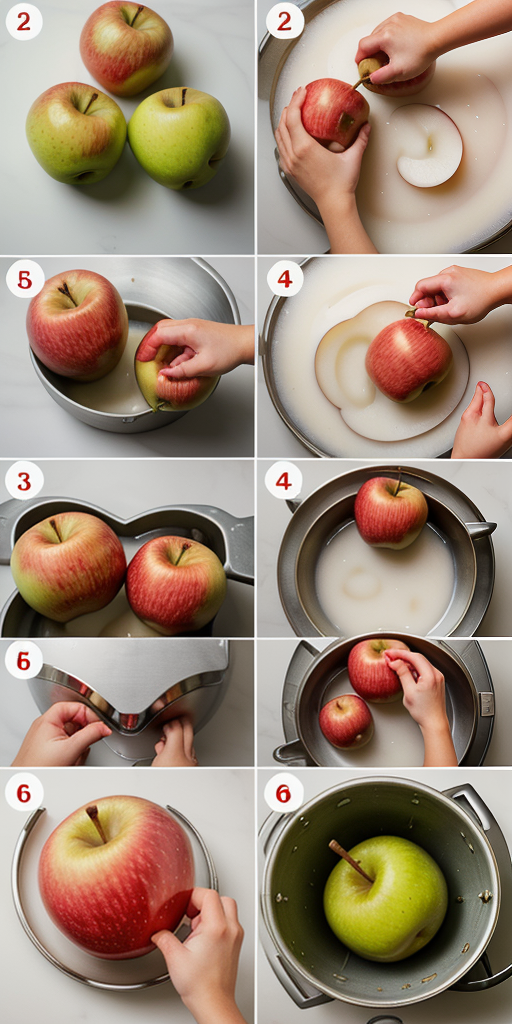 how to steam apples for baby