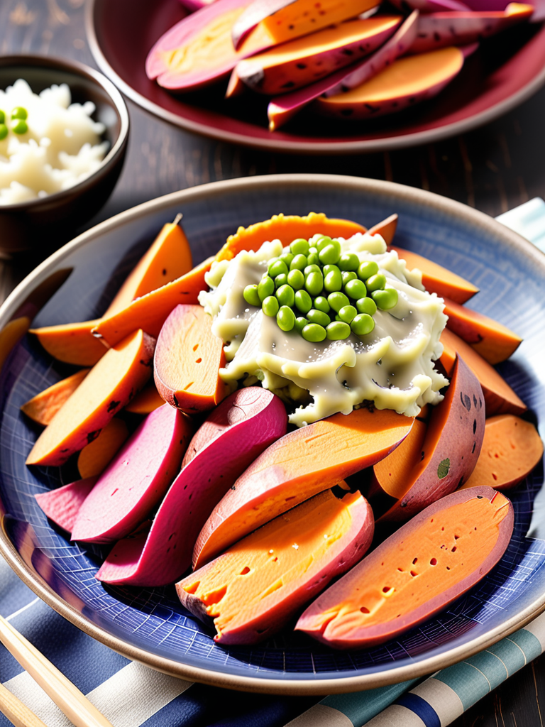 mashed japanese sweet potato recipe