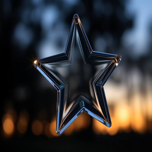 transparent star