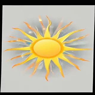 sun clipart transparent