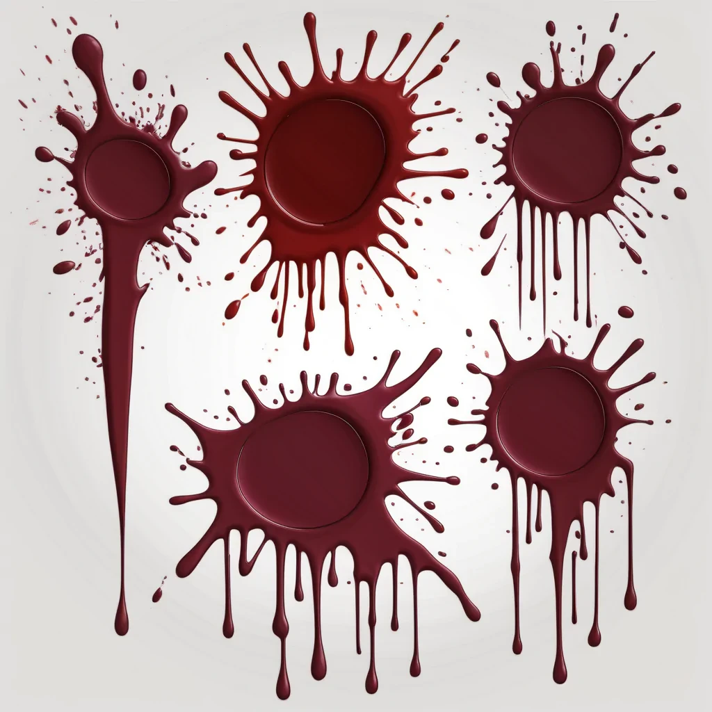 blood splatters png