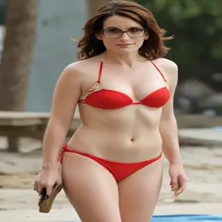 tina fey bikini