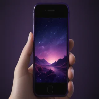 dark purple wallpaper iphone