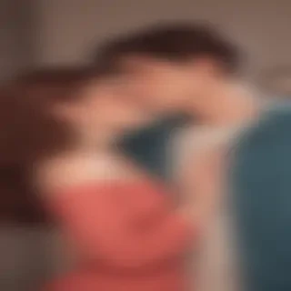 cartoon couple aesthetic