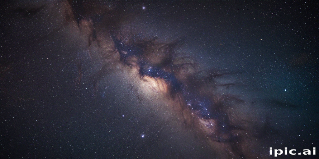 Majestic Cosmic Dance of Stars and Nebulae in Deep Space