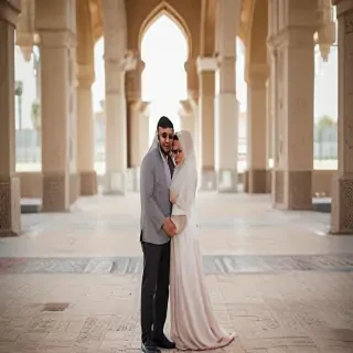 muslim couple