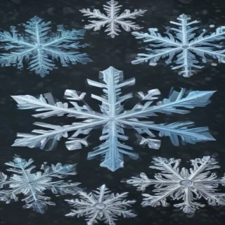 snowflake clipart transparent background