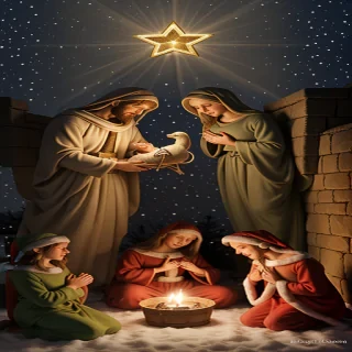 free christmas nativity images
