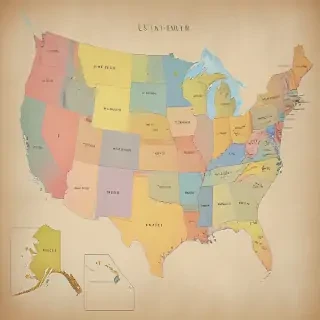 u.s. map