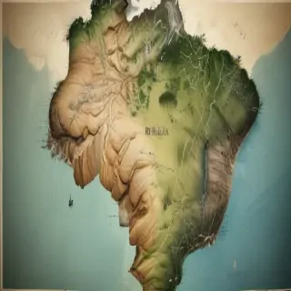 map of brazil