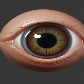 realistic eyeball png