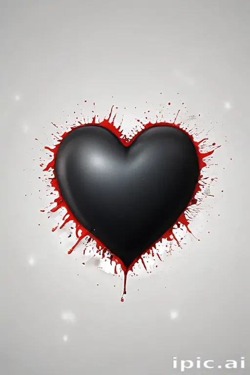 black heart pic