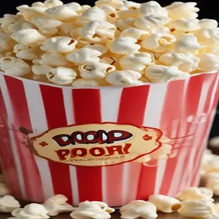 transparent popcorn