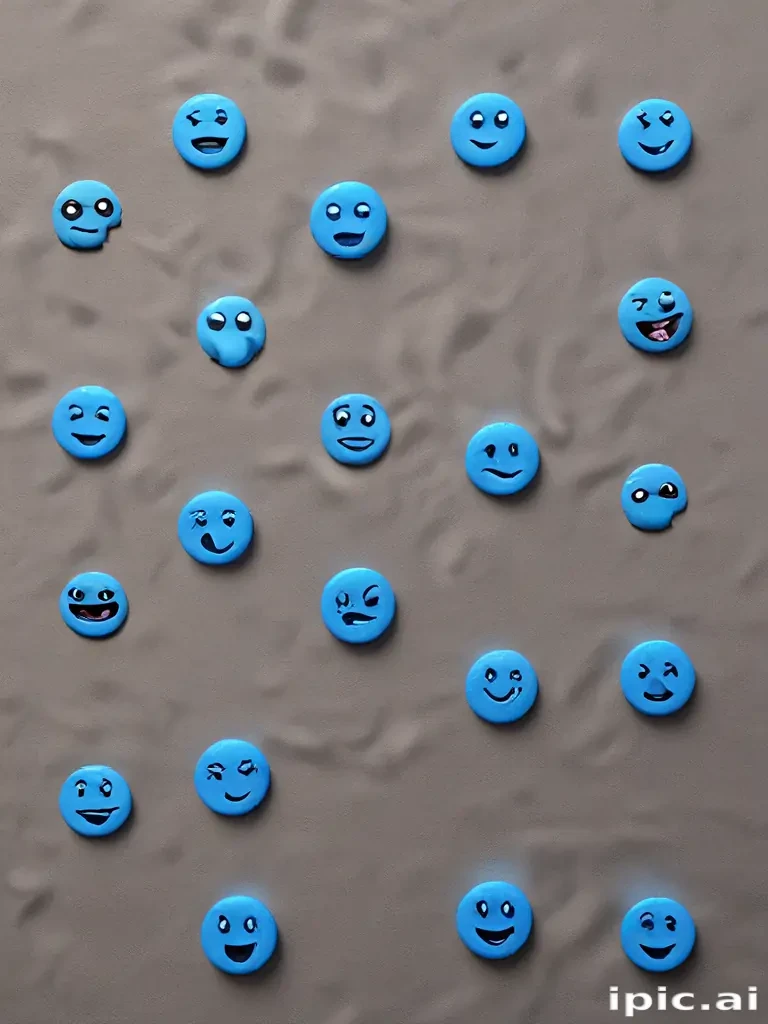 blue emoji