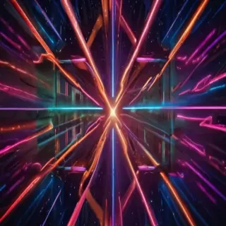 neon colorful background