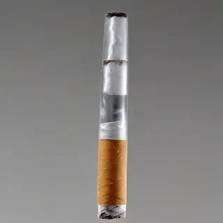 transparent cigarette