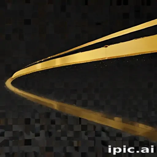 gold line png