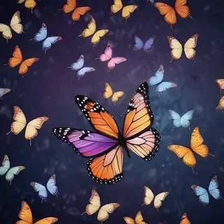 background butterfly