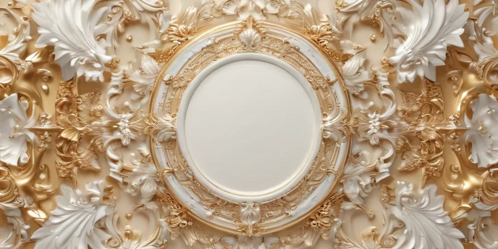 elegant white and gold background